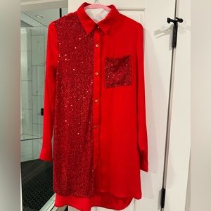 Saved By The Dress Boutique Tshirt Dress worn once size small